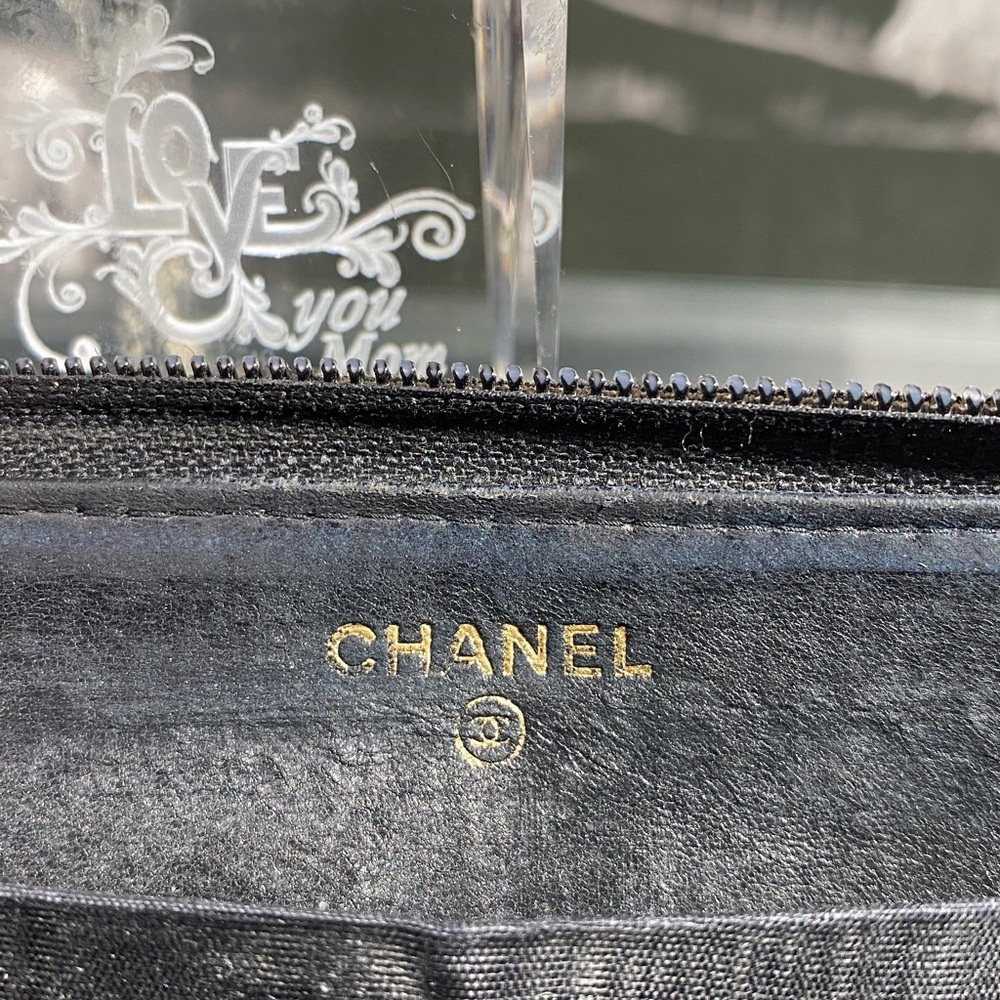 Authentic CHANEL Black Caviar Leather Timeless CC Wallet - Picture 10 of 16